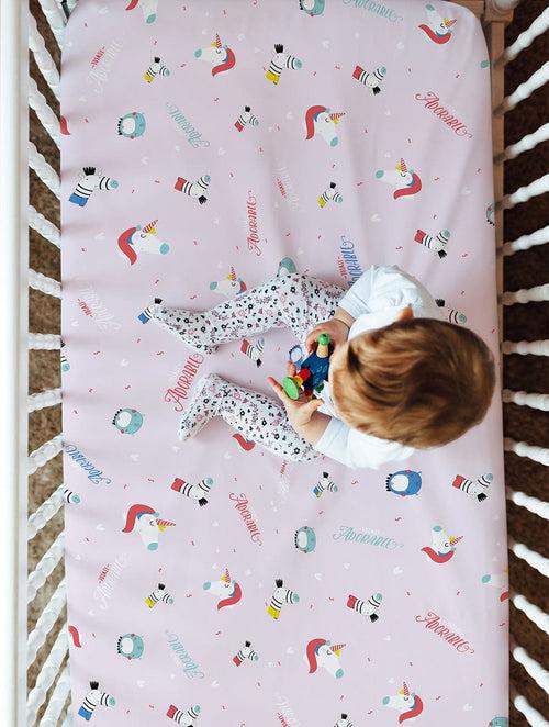 100% Organic Cotton Crib Sheets (Full Size)