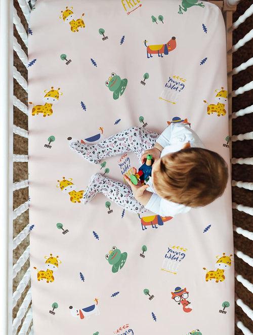 100% Organic Cotton Crib Sheets (Full Size)