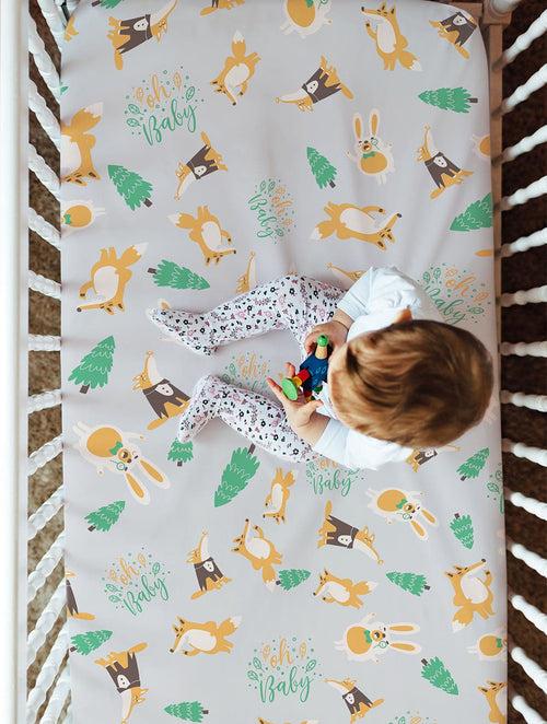 100% Organic Cotton Crib Sheets (Full Size)