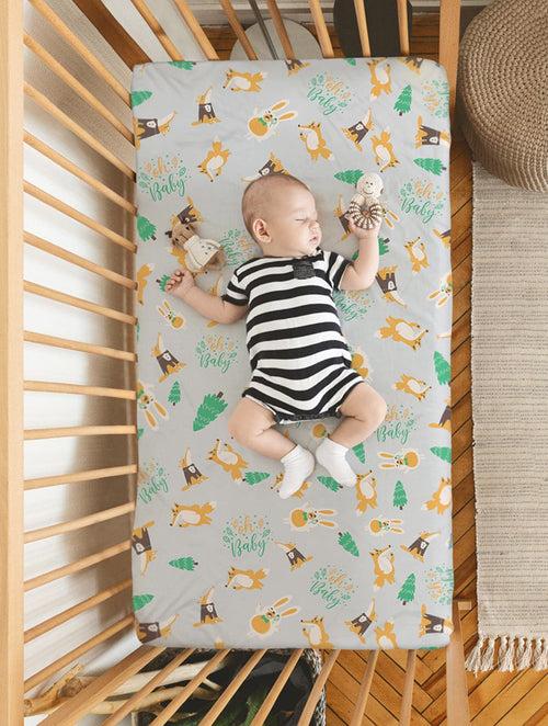 100% Organic Cotton Crib Sheets (Full Size)