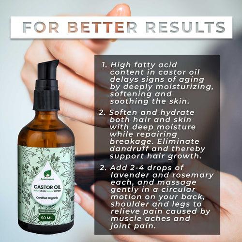 Castor Oil - Cold-pressed