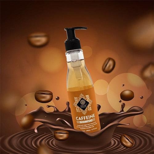 Caffeine Shampoo Infused With Argan & Almond Oil For Hair Fall Control (200ml)