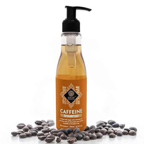 Caffeine Shampoo Infused With Argan & Almond Oil For Hair Fall Control (200ml)