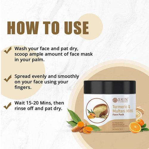 Multani Mitti Face Pack For All Skin Types | Ubtan Face Pack (100g)