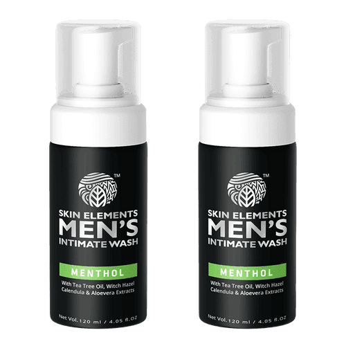 Ultimate Hygiene Duo- Men's Intimate Wash Avoids Itching & Allergies (120ml) Buy 1 Get 1 Free