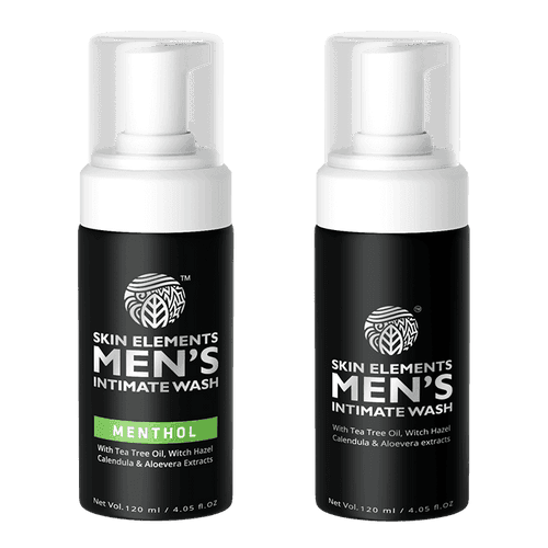 Ultimate Hygiene Duo- Men's Intimate Wash Avoids Itching & Allergies (120ml) Buy 1 Get 1 Free