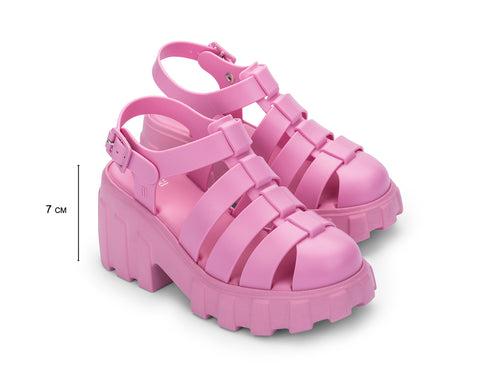 Melissa Megan AD Pink Heel Sandals