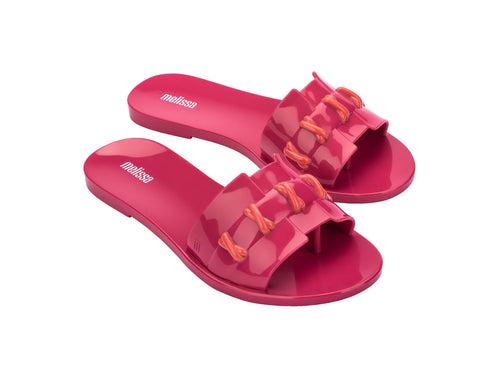 Combo Of Melissa Ana Slide Slipon and Bag