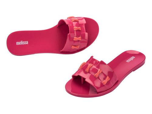 Combo Of Melissa Ana Slide Slipon and Bag