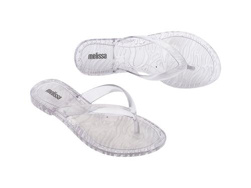 Melissa Duo AD Clear Flip Flops For Women's