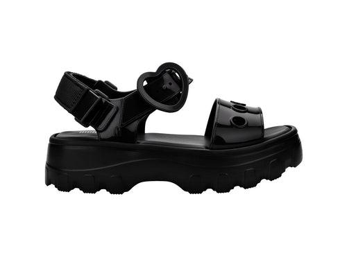 Melissa Kick Off Hot AD Black Platform Sandals