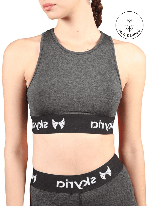 Skyria Mia Sports Bra - Graphite