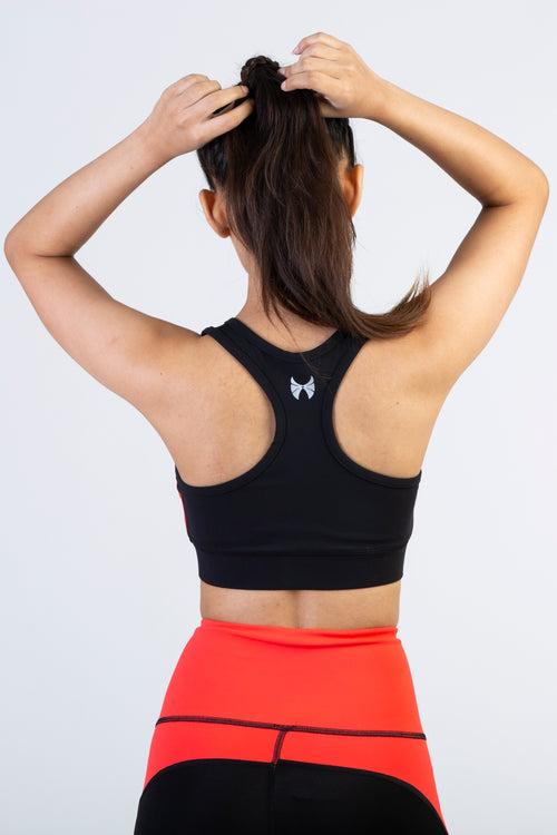 Skyria Viola Sports Bra - Orange