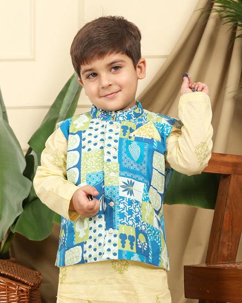 Manara Boys Ethnic Bandi/Nehru Jacket