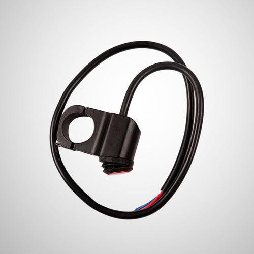 Universal 12V Motorcycle Handlebar Switch Control CNC Black
With Red Light