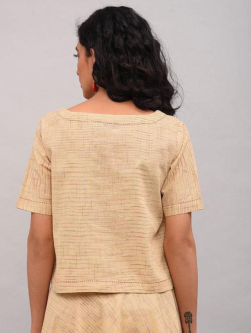 Beige Cotton Top