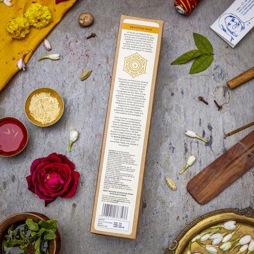 Phool Devotion Pack - Natural Incense Sticks (Tulsi & Jasmine)