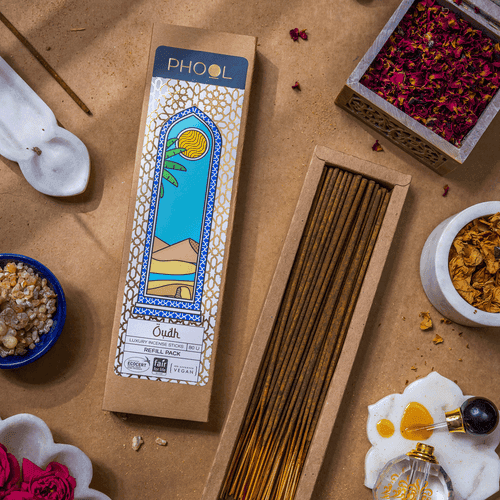 Phool Natural Incense Sticks Refill pack - Oudh