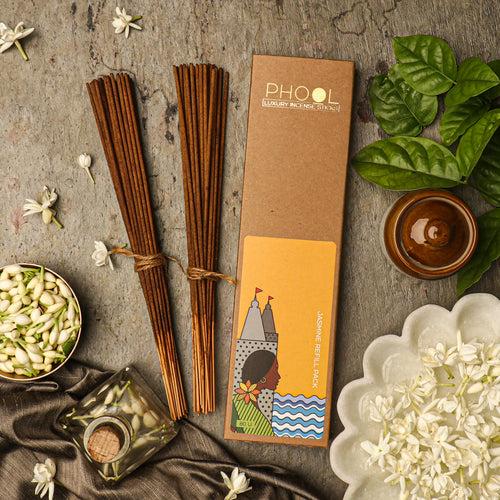 Phool Natural Incense Sticks Refill pack - Jasmine