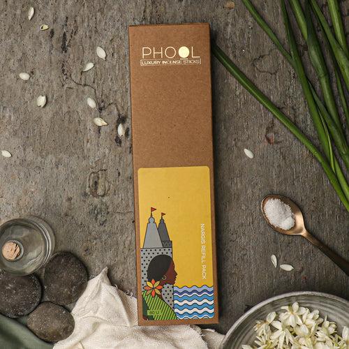 Phool Natural Incense Sticks Refill pack - Nargis