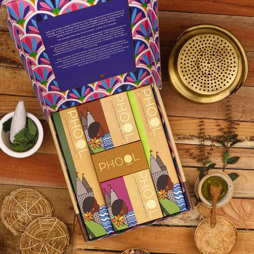 Phool Classic Gift box - Natural Incense Collection (4 Fragrances)