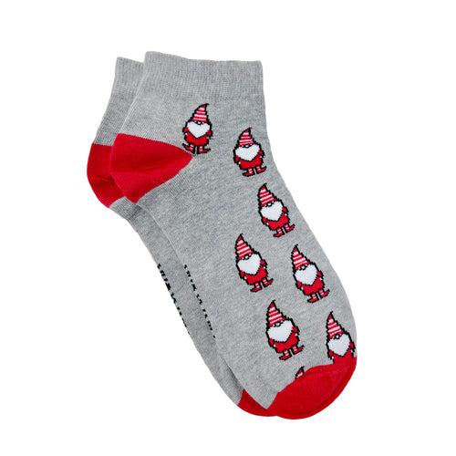 Merry Mischief Gnome Ankle Socks For Men