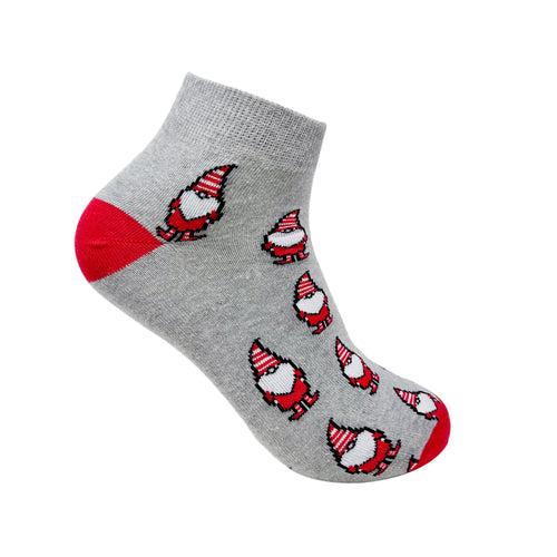 Merry Mischief Gnome Ankle Socks For Men