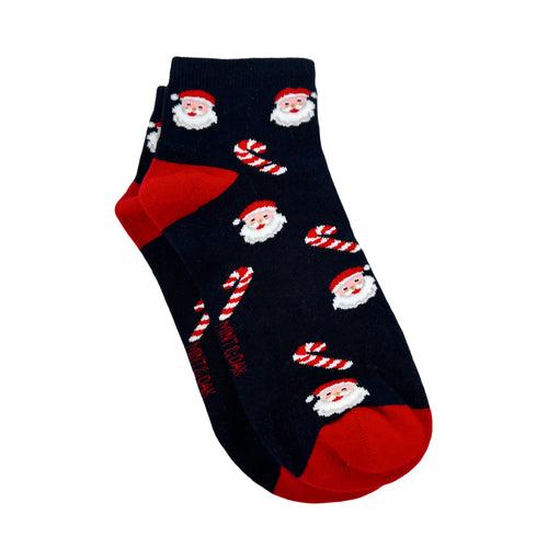 Santa’s Candy Delight Ankle Socks For Men