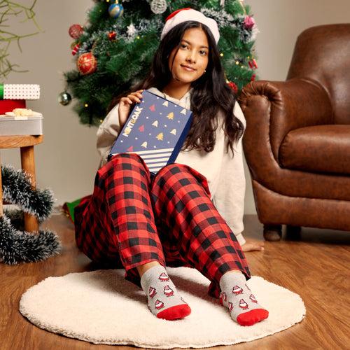 Holly Jolly Socks Combo For Women