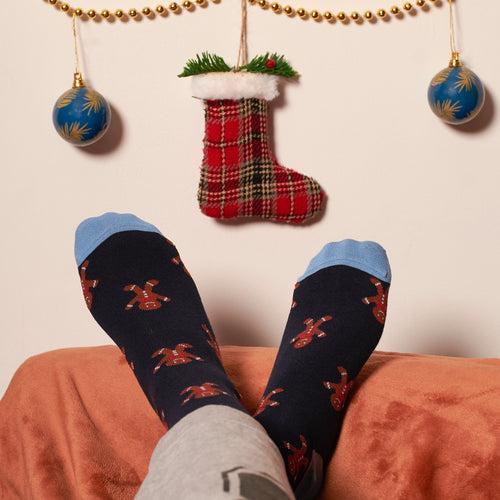 Giftbox of 9 - Merry Socks-Mas for men