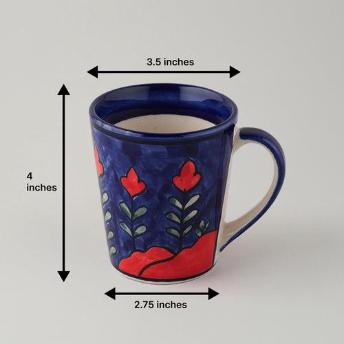 Mountain Landscape Ceramic Coffee Mug - Set of 2 (Large)