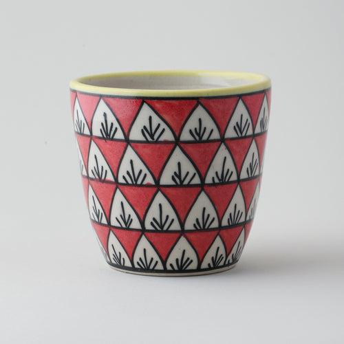 Ceramic Planter Red- 3.5x4