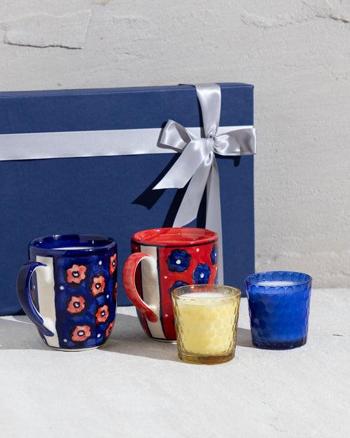 Coffee Mugs & Soy Candle Gift Hamper