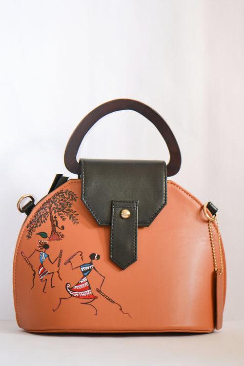 Bois Hand Art Handbag