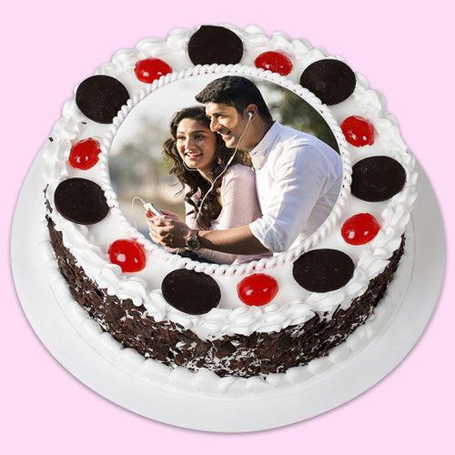 Black Forest Photo Cake