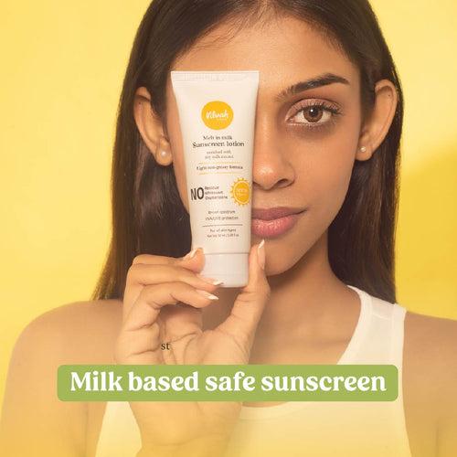 Melt-in-Milk Sunscreen SPF 50 PA+++