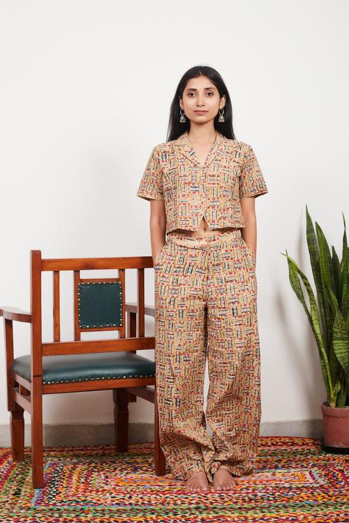 Riva Kalamkari Co-ord Set