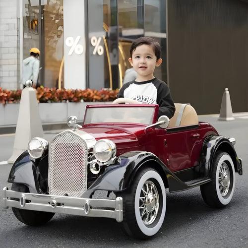 2023 Vintage Kids Car Dual Accelerator