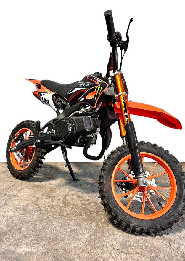 49CC DIRT BIKE | KIDS POCKET BIKE PETROL | ORANGE