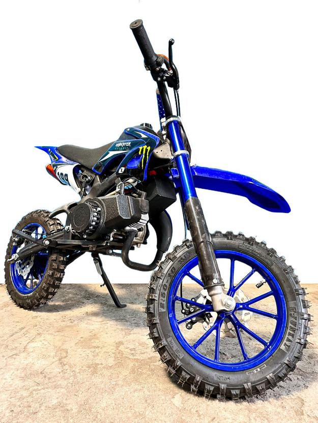 49 CC Kids Petrol Dirt Bike Pocket bike | Kids Sport Bike PETROL | Blue