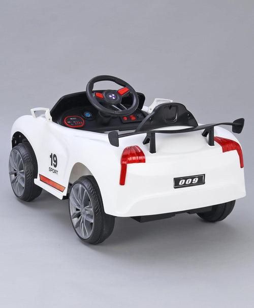 1189 Battery Operated Smooth Ride on Toy Car for Kids with Backrest and Remote