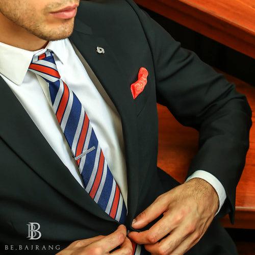 Color Rich Striped Neck Tie