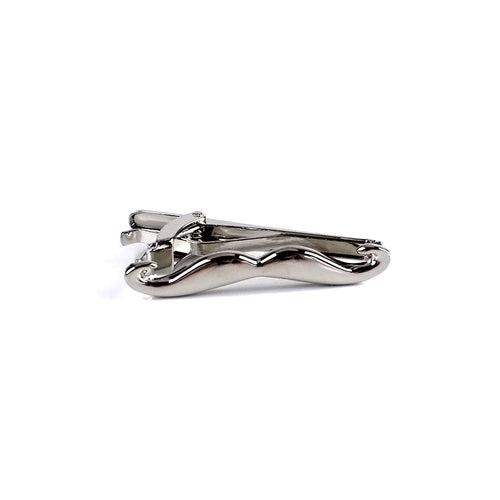 Moustache Tie Bar, Silver