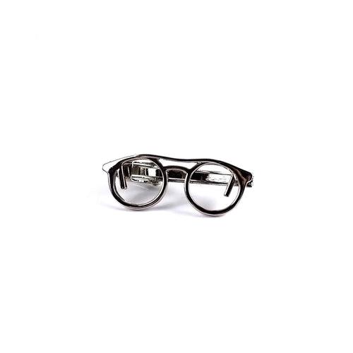 Glasses Tie bar, Silver