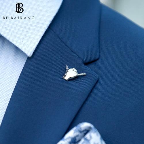 Shaka Lapel Pin with Butterfly Pin