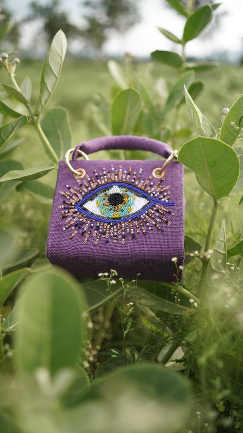 Purple Evil eye