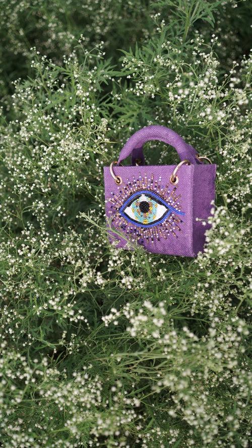 Purple Evil eye