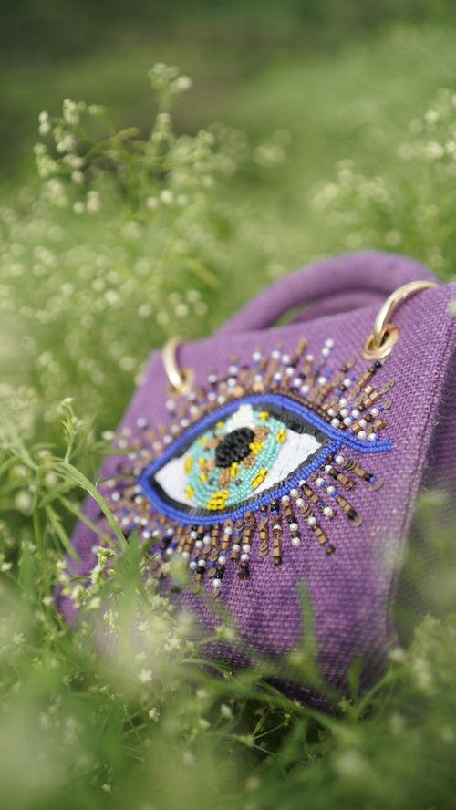 Purple Evil eye