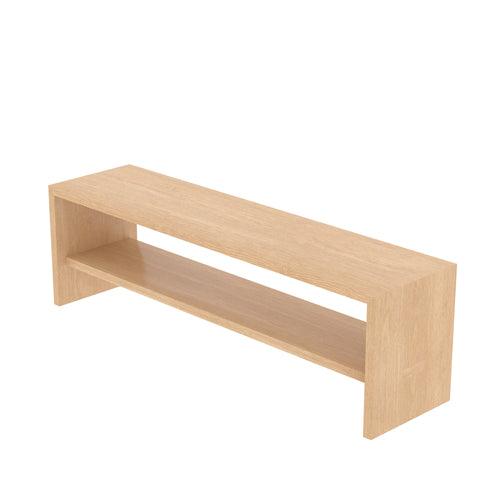 Compact Console Bench With Seating On The Side