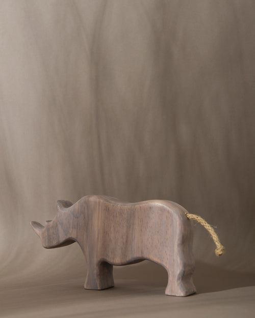 Wooden Rhinoceros